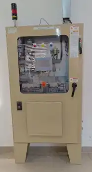 Industrial Control Panel with PLC, Drives and HMI